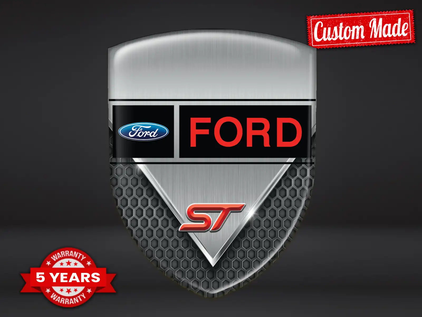 Ford Emblemaufkleber Pro Max Langlebig Stilvoll Design